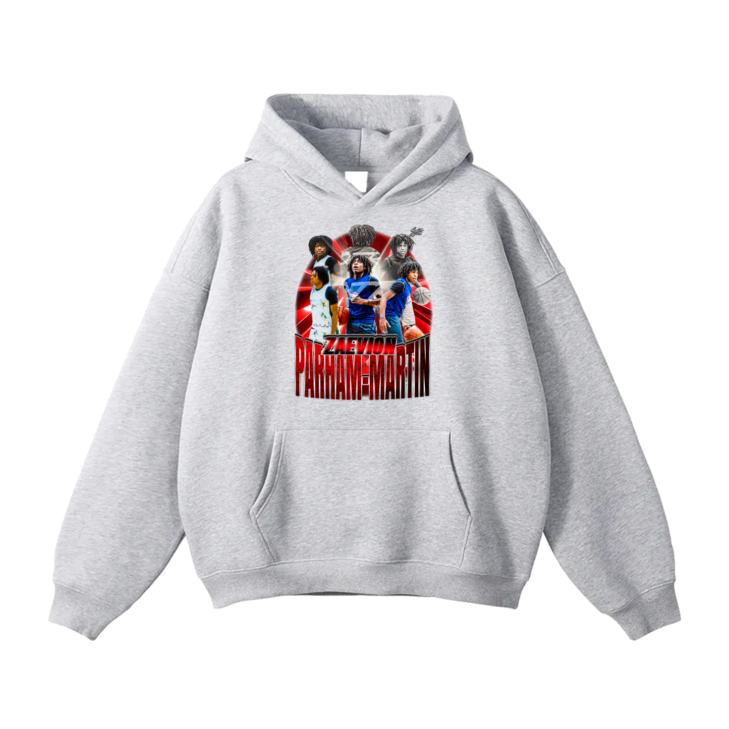 Zaevion Parham-martin Oversize Fleeced Hoodie