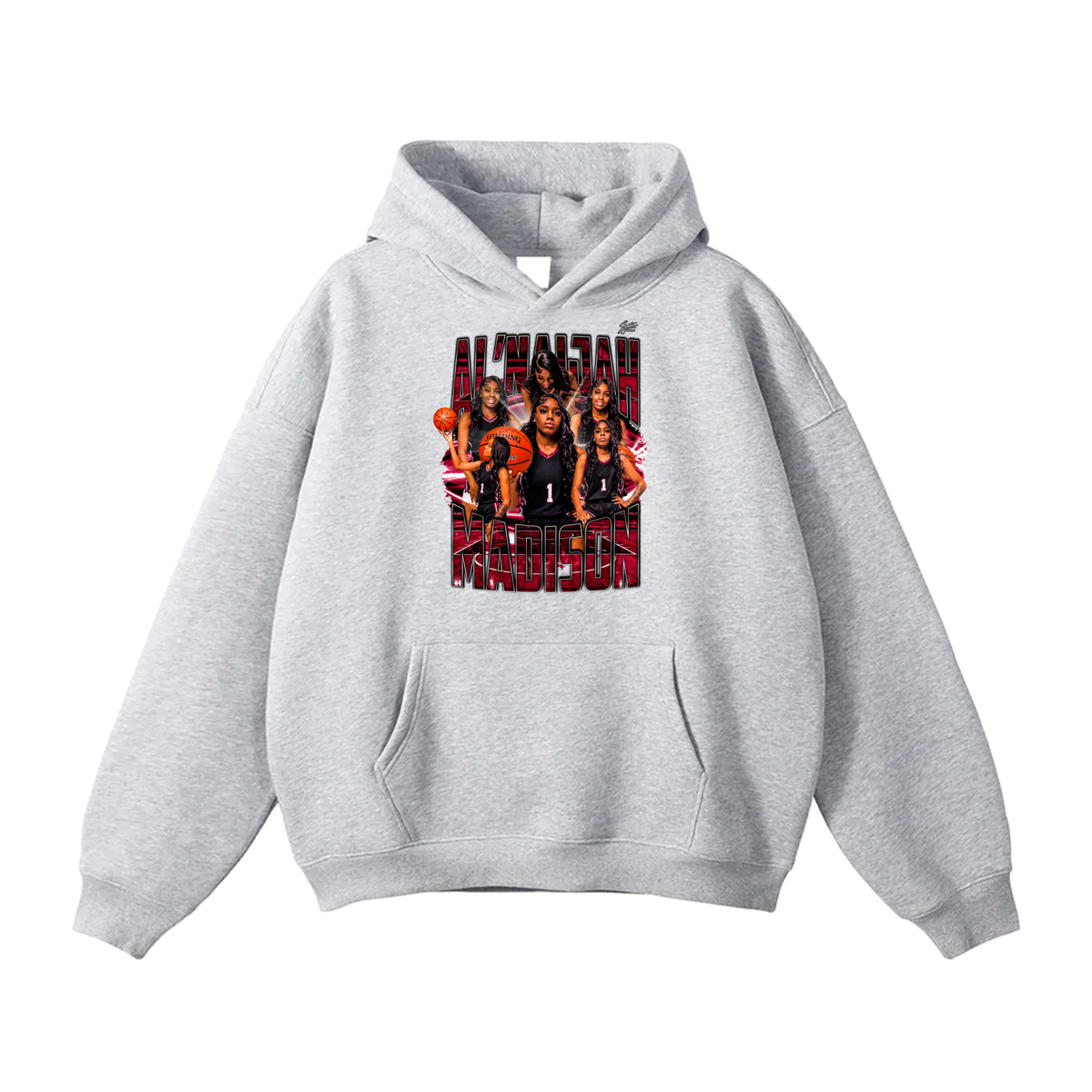 Al’naijah Madison Oversize Fleeced Hoodie