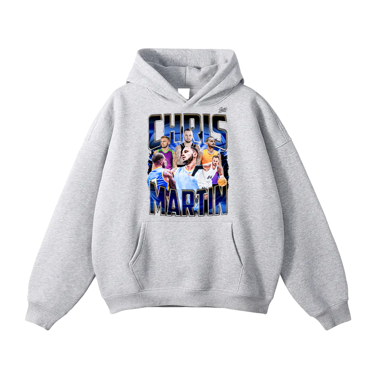 Chris Martin Oversize Fleeced Hoodie