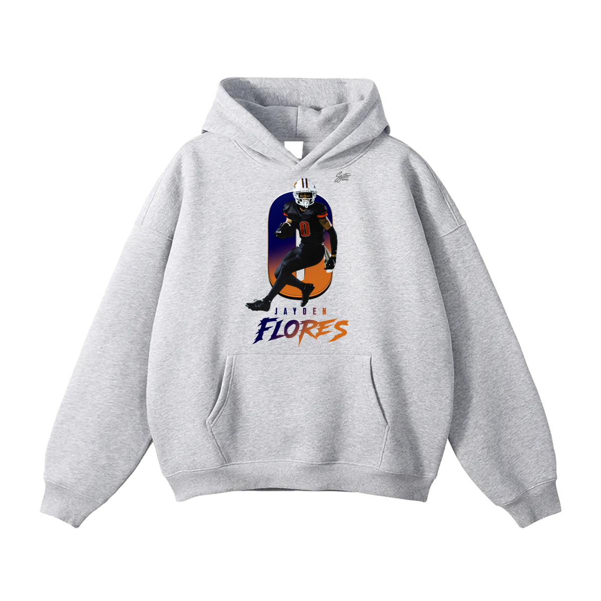 Jayden Flores Oversize Fleeced Hoodie