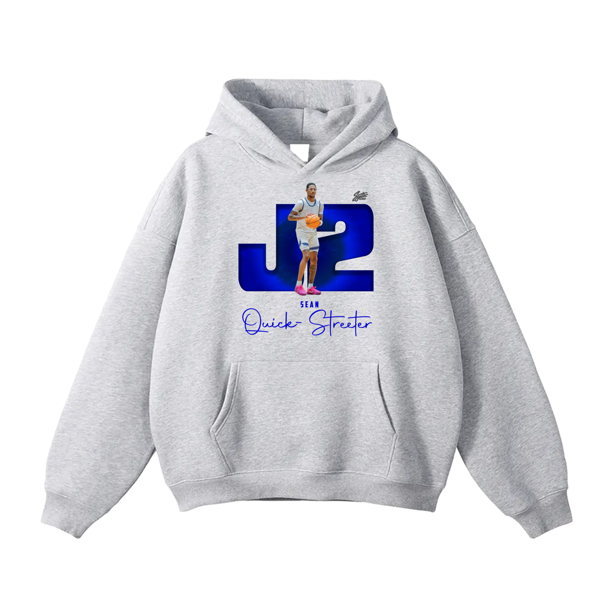 Sean Quick-Streeter Oversize Fleeced Hoodie