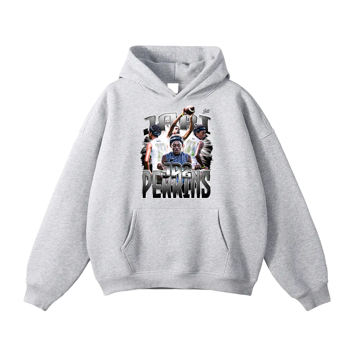 Jari Perkins Oversize Fleeced Hoodie