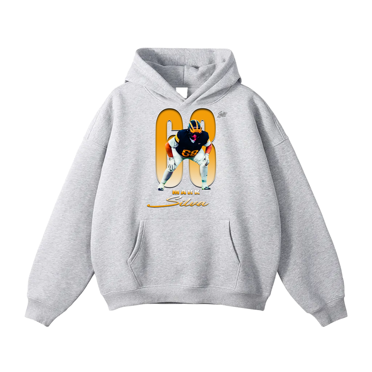Mark Silva Oversize Fleeced Hoodie