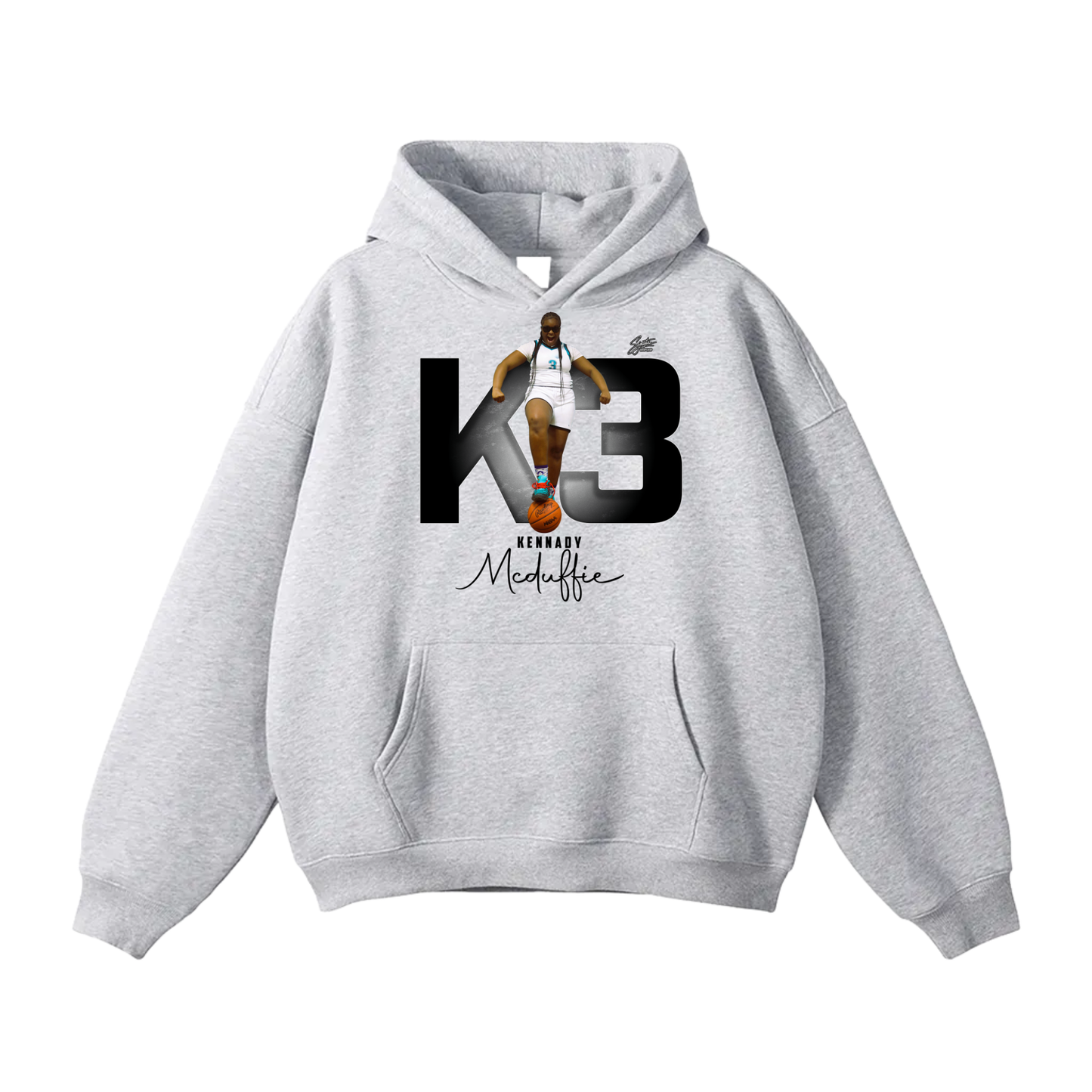 Kennady Mcduffie Oversize Fleeced Hoodie