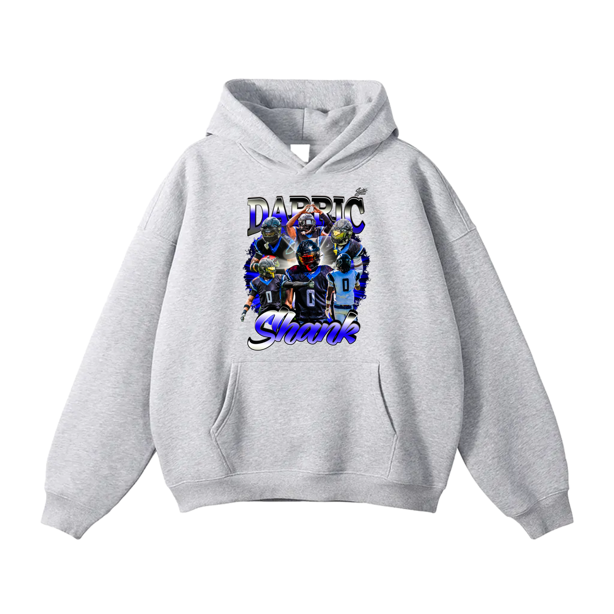 Darric Shank Oversize Fleeced Hoodie