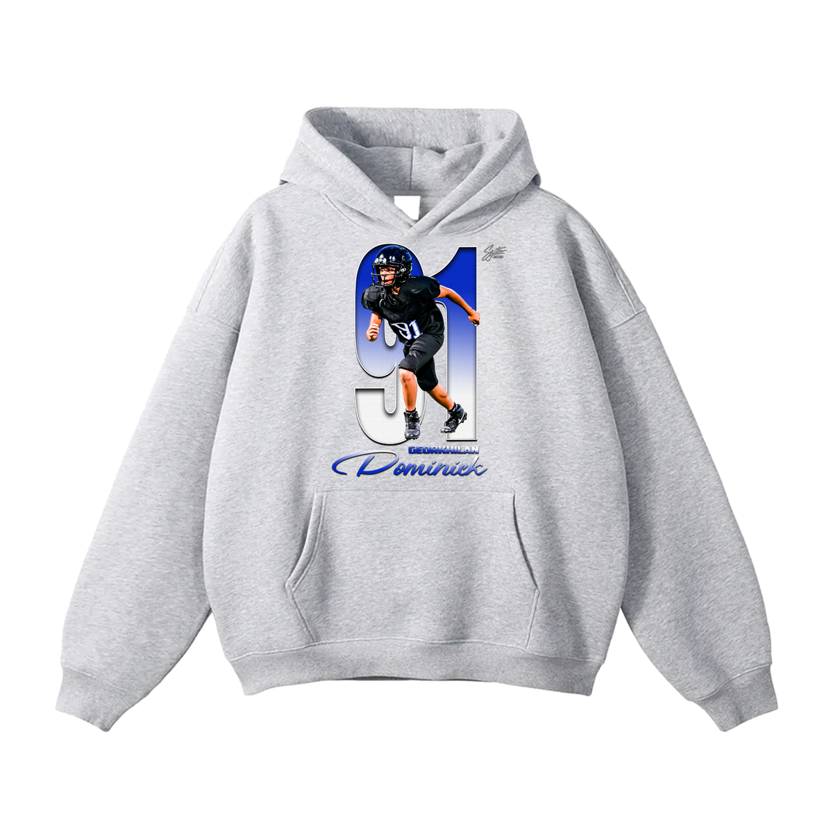 Georkhilan Dominick Oversize Fleeced Hoodie