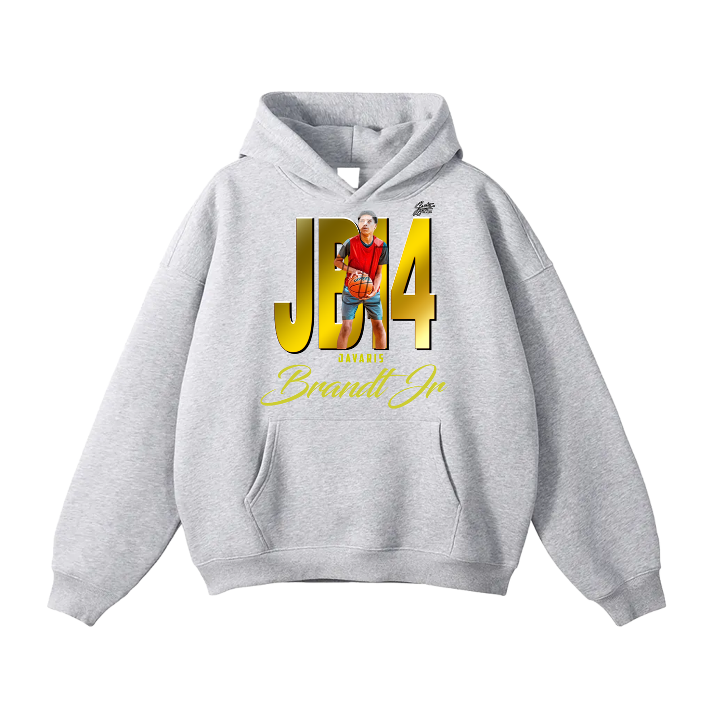 Javaris Brandt Jr Oversize Fleeced Hoodie