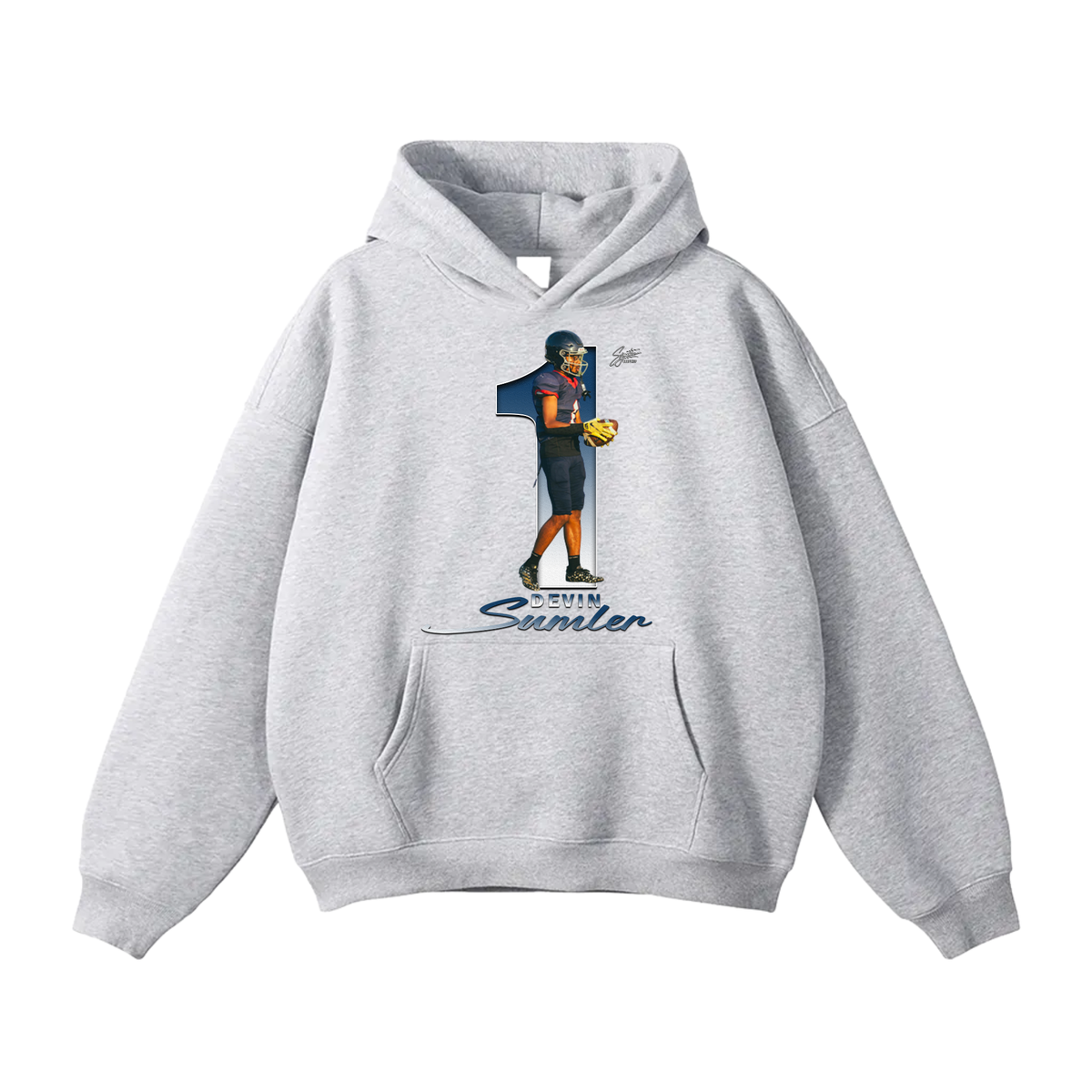 Devin Sumler Oversize Fleeced Hoodie