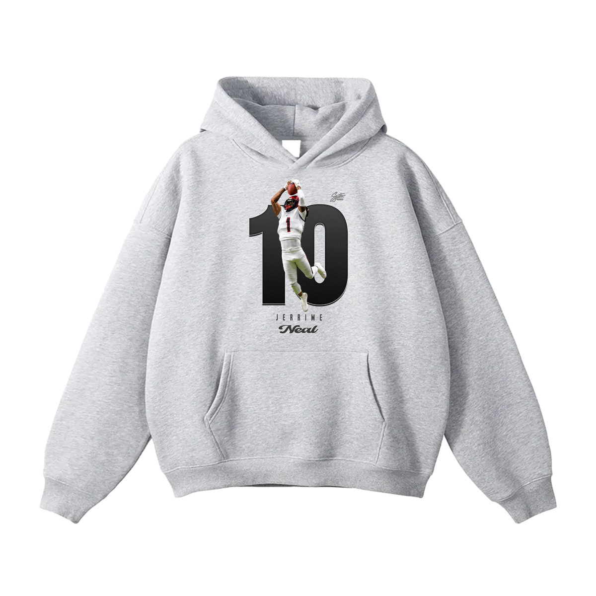 Jerrime Neal Oversize Fleeced Hoodie