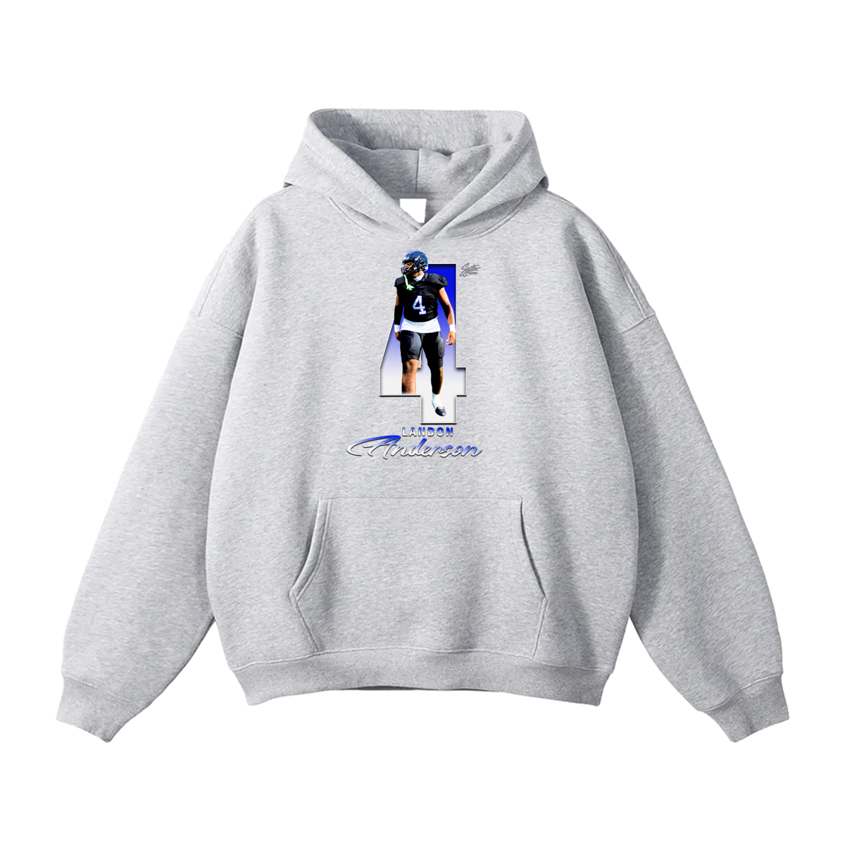 Landon Anderson Oversize Fleeced Hoodie