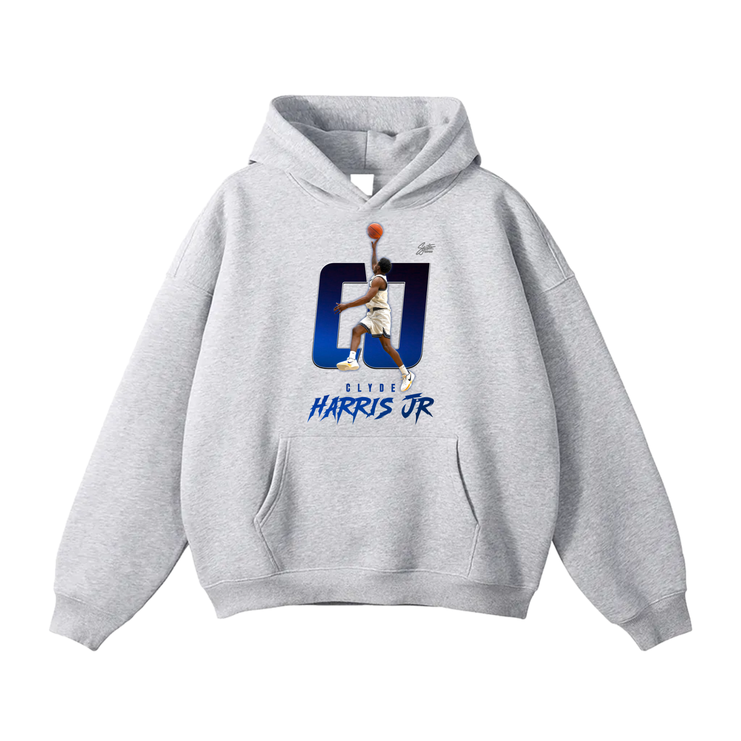 Clyde Harris Jr Oversize Fleeced Hoodie