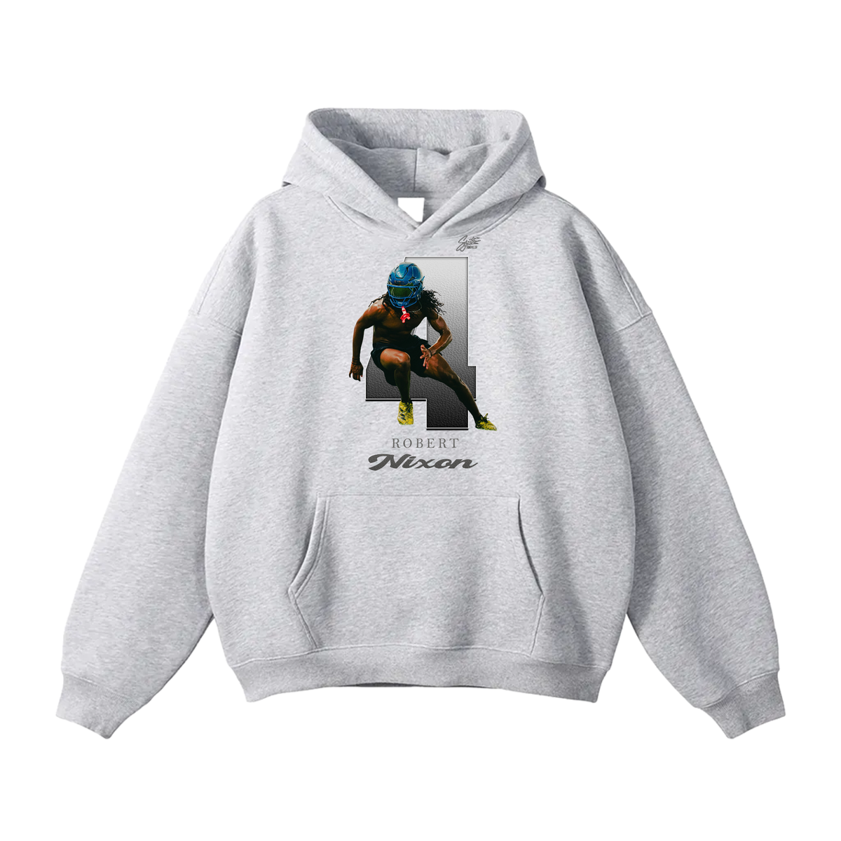 Robert Nixon Oversize Fleeced Hoodie