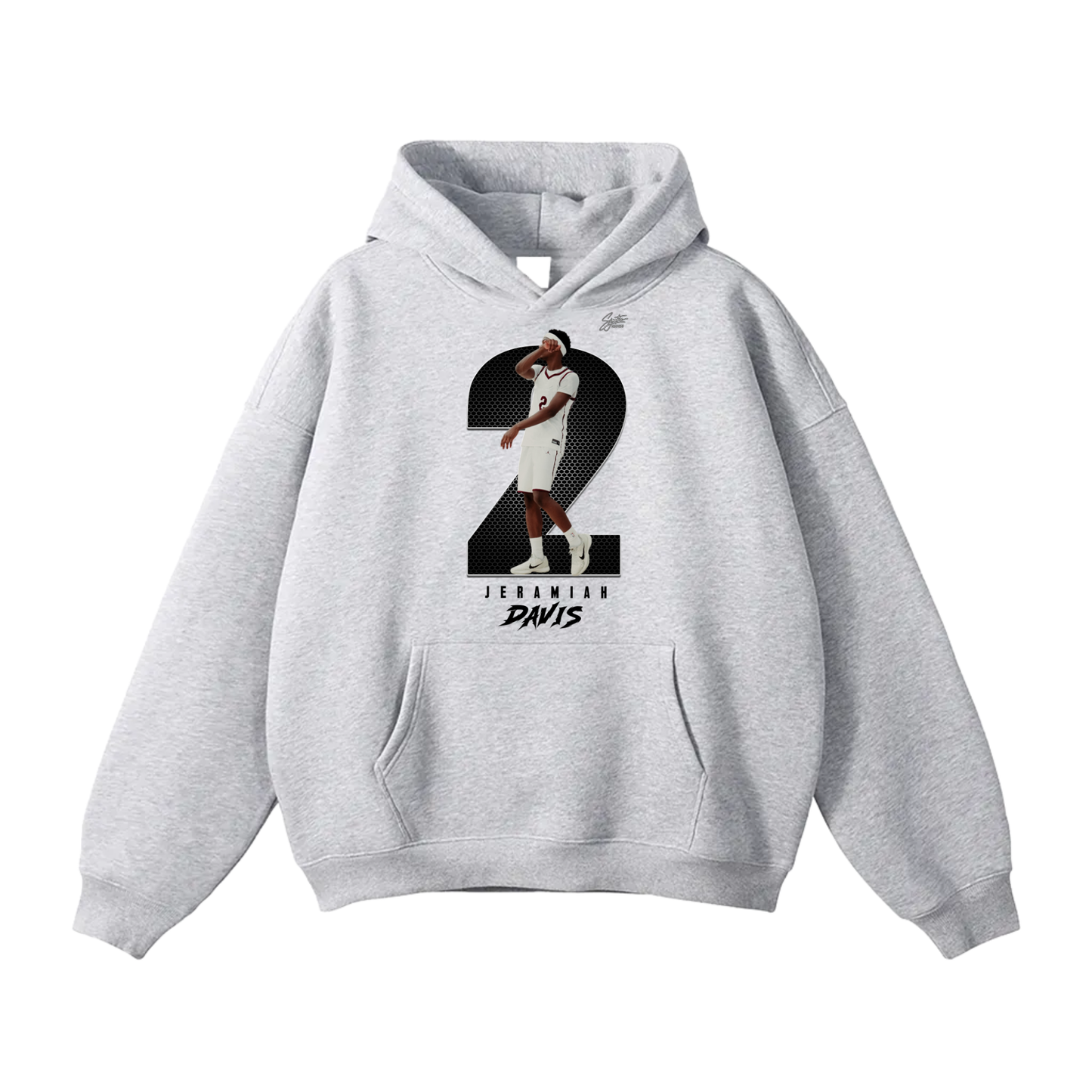 Jeramiah Davis Oversize Fleeced Hoodie
