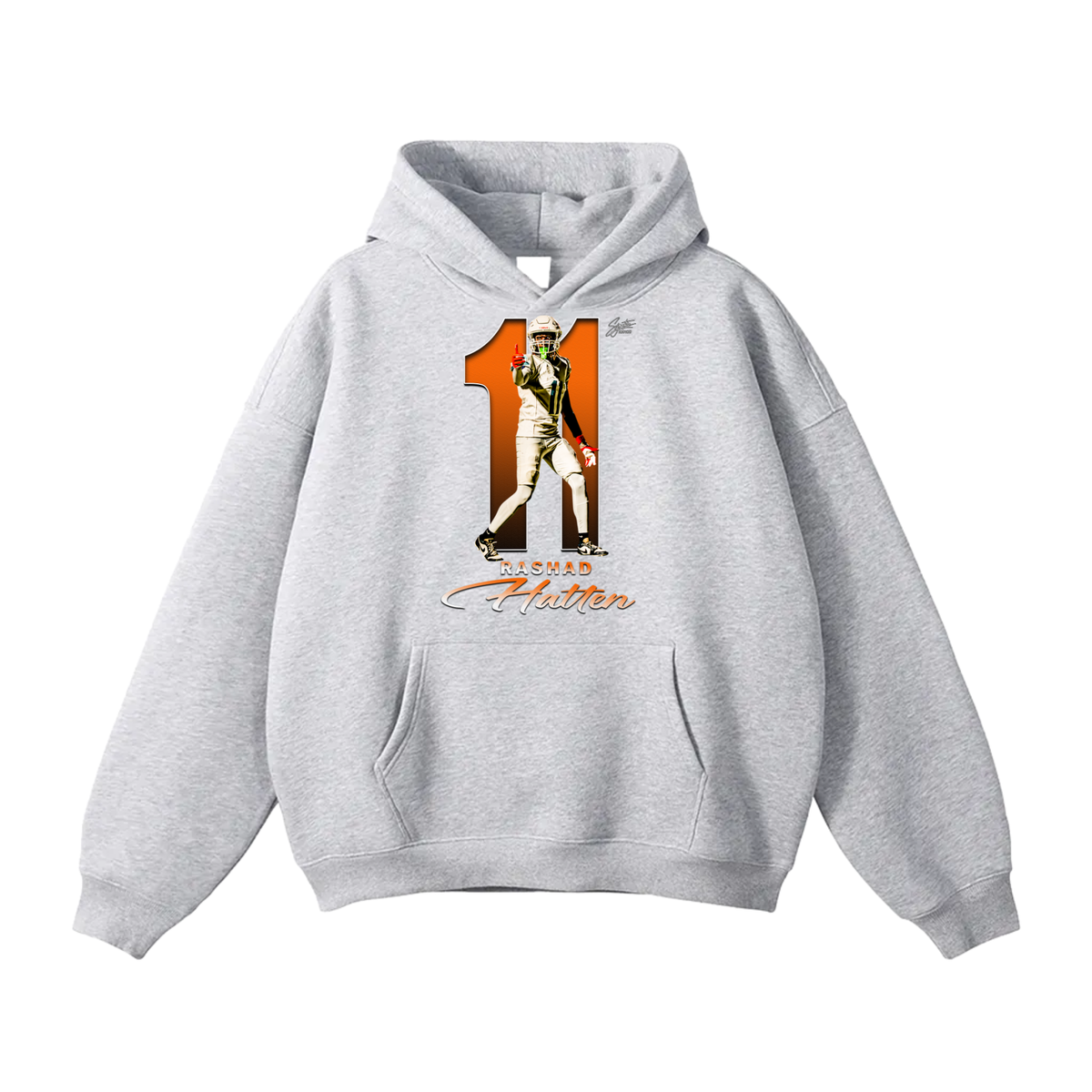 Rashad Hatten Oversize Fleeced Hoodie