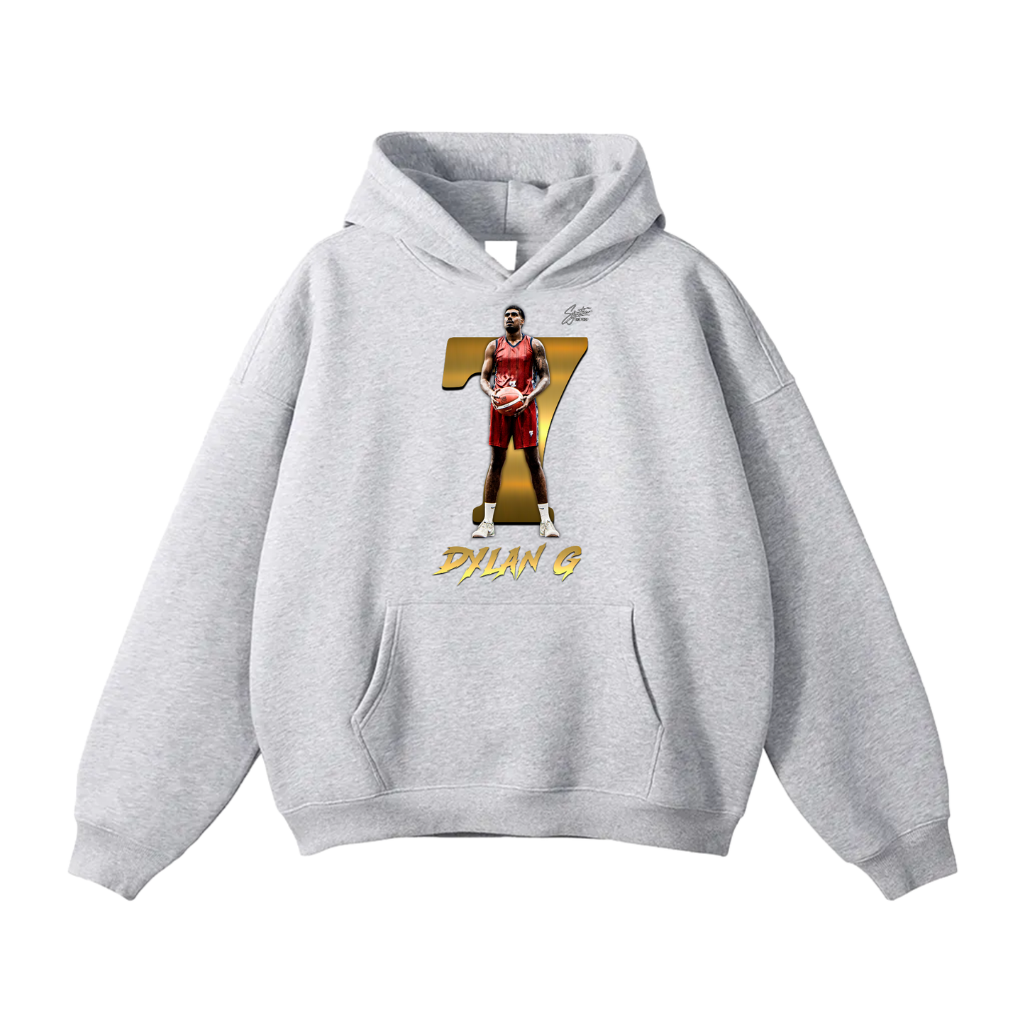 Dylan G Oversize Fleeced Hoodie