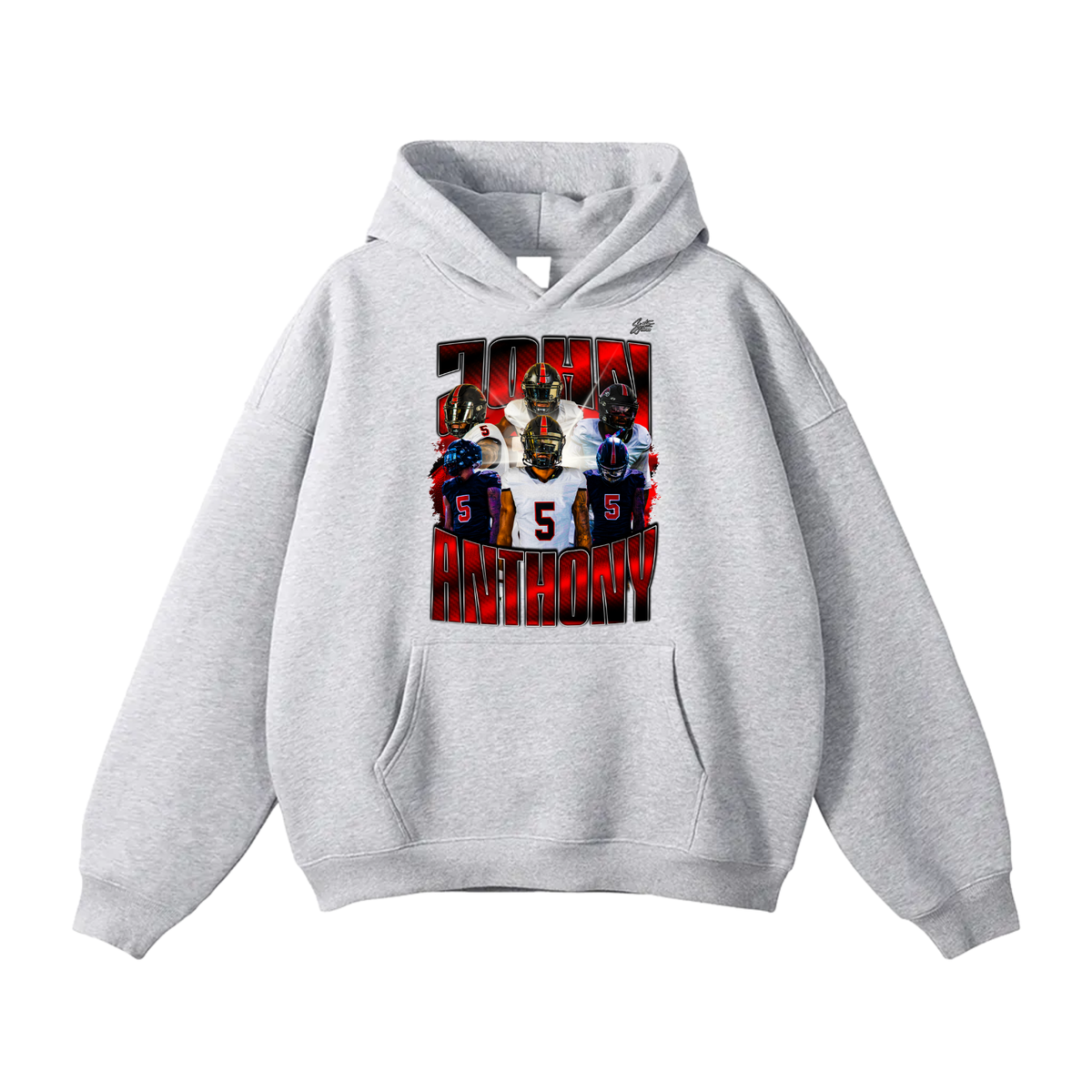 John Anthony Oversize Fleeced Hoodie