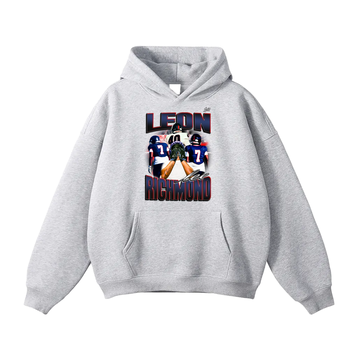 Leon Richmond Oversize Fleeced Hoodie