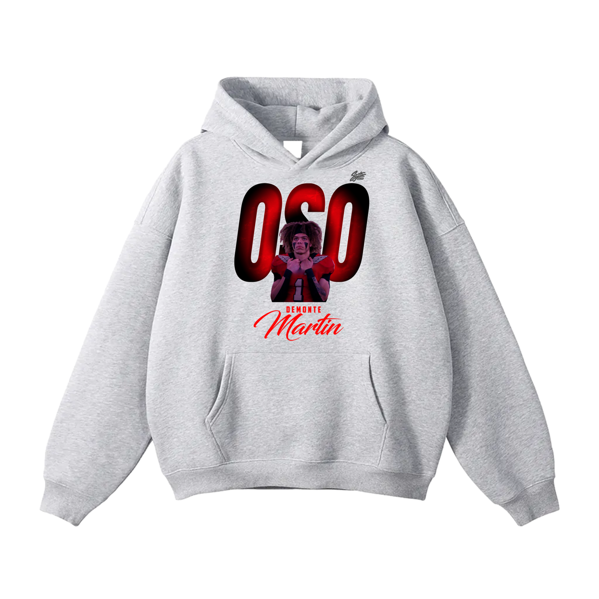 Demonte Martin Oversize Fleeced Hoodie