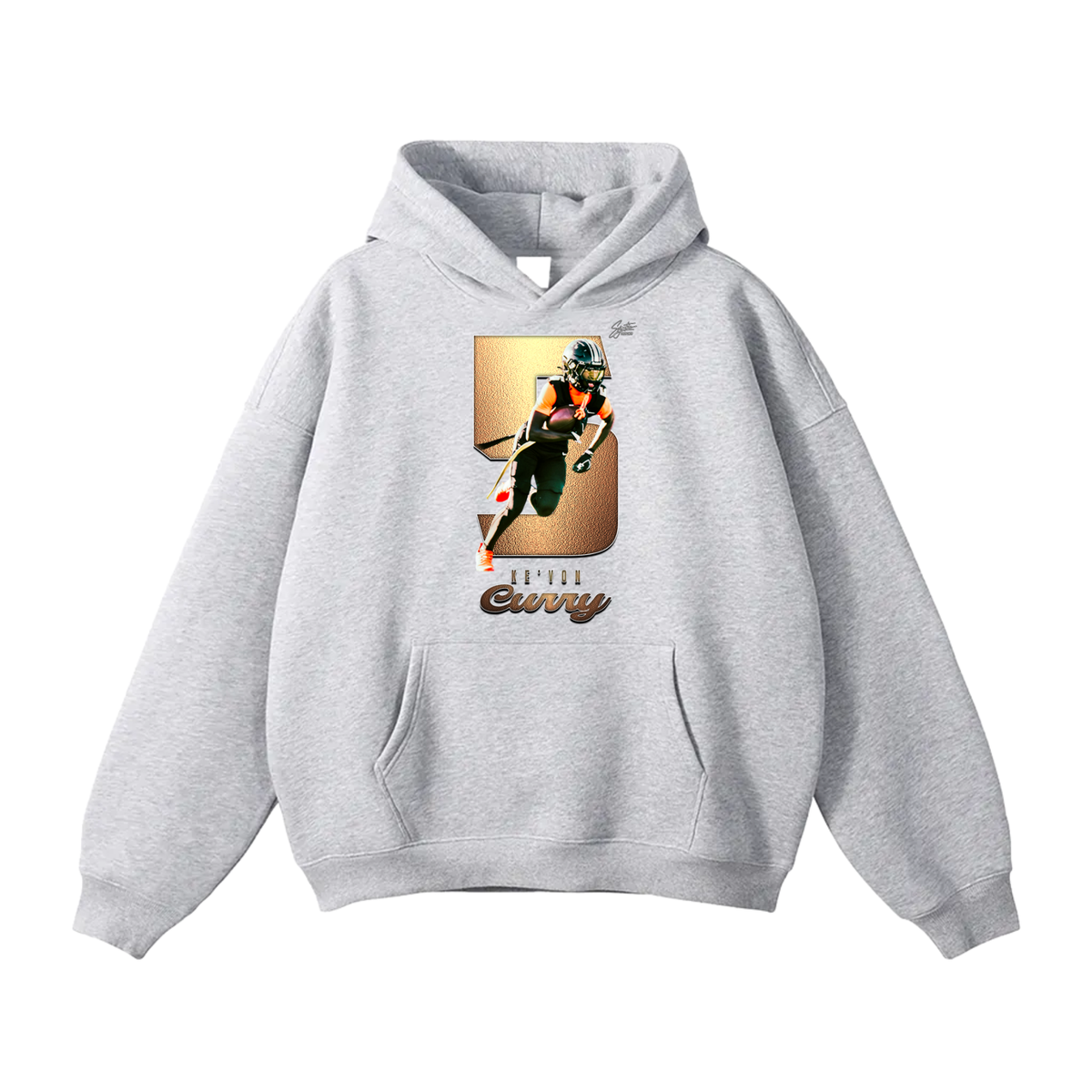 Ke’Von Curry Oversize Fleeced Hoodie