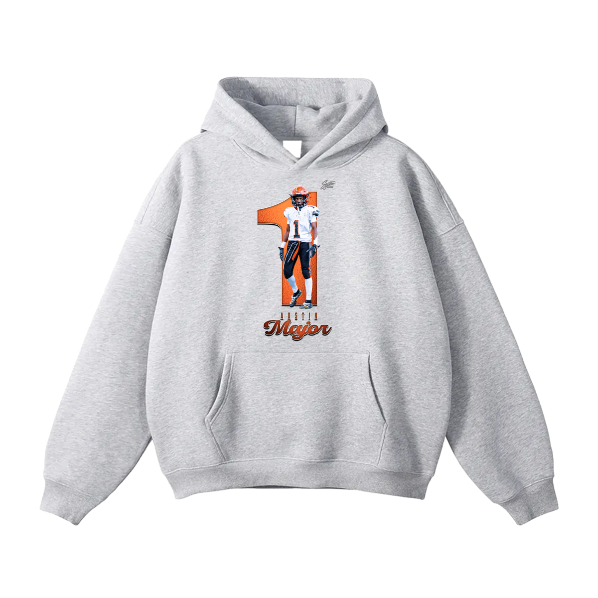 Austin Major Oversize Fleeced Hoodie