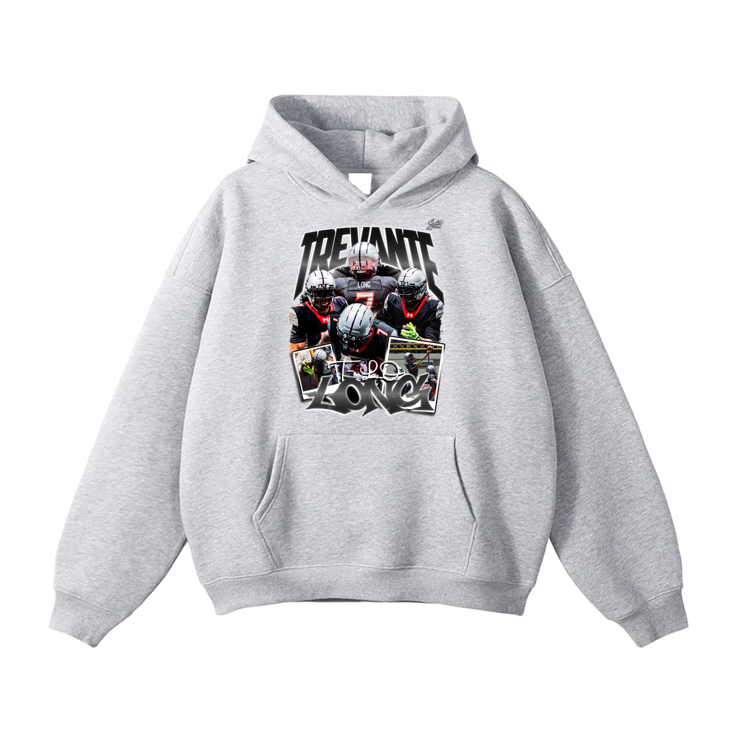 Trevante Long Oversize Fleeced Hoodie