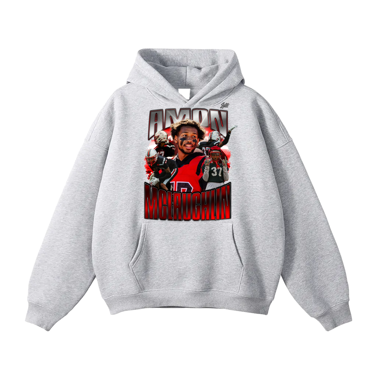 Amon McLaughlin Oversize Fleeced Hoodie