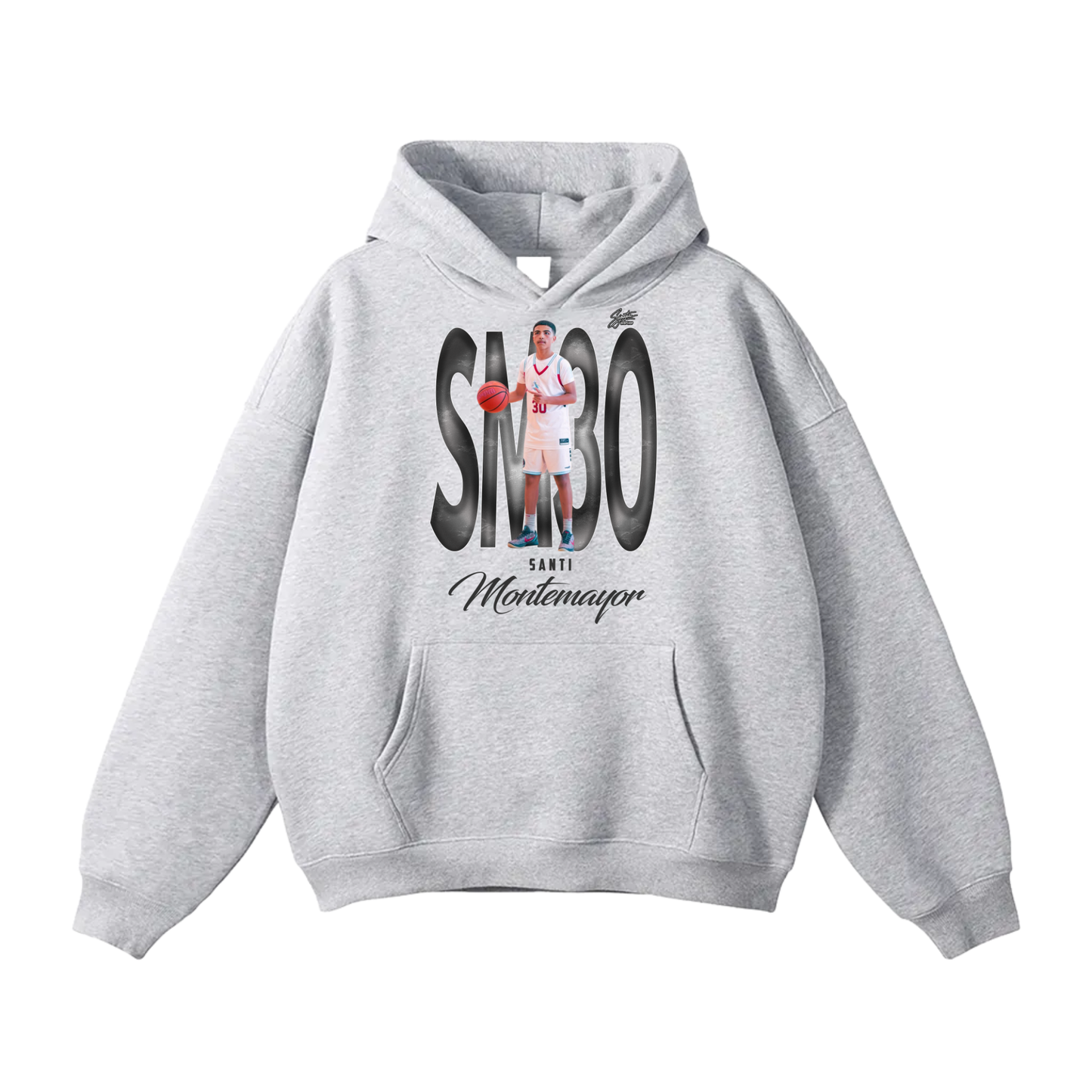 Santi Montemayor Oversize Fleeced Hoodie