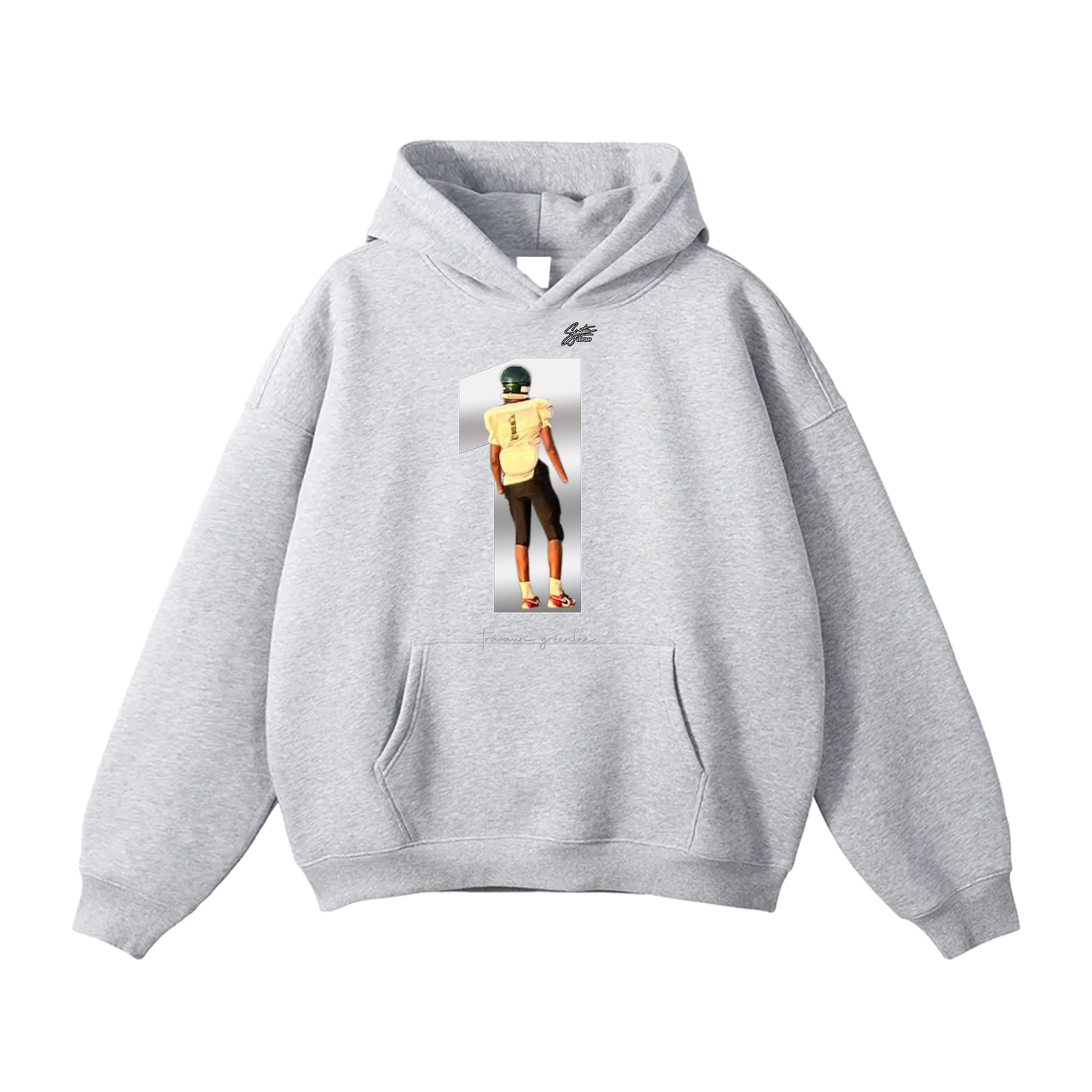 Travaun Greenlee Oversize Fleeced Hoodie