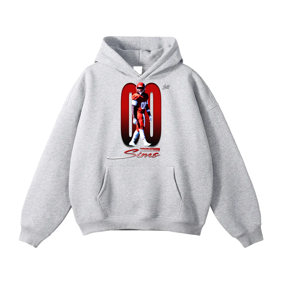 Johnathon Sims Oversize Fleeced Hoodie