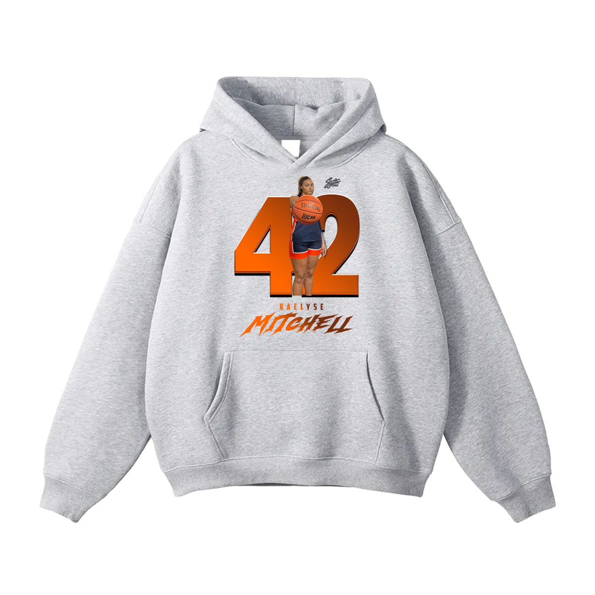 Kaelyse Mitchell Oversize Fleeced Hoodie