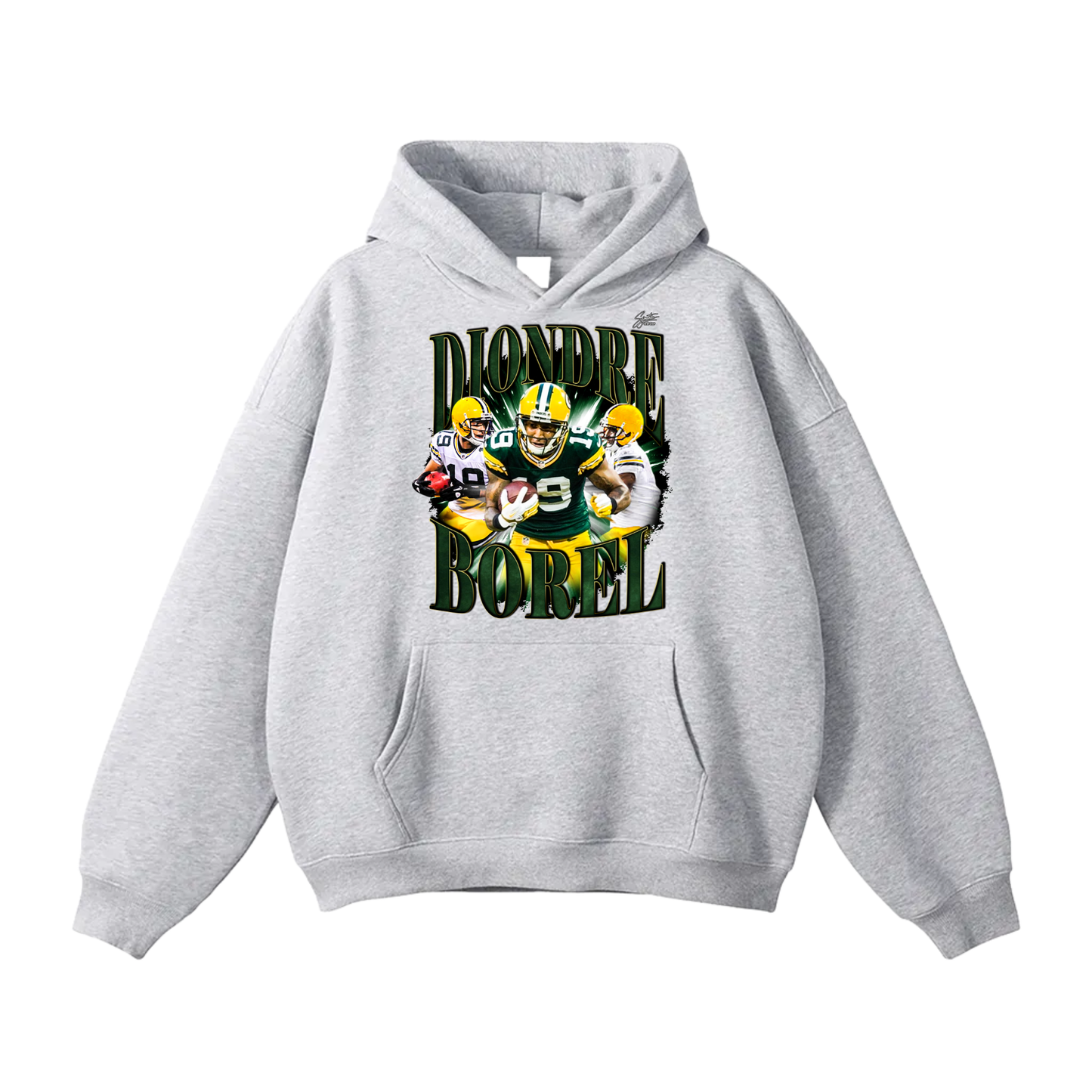 Diondre Borel Oversize Fleeced Hoodie