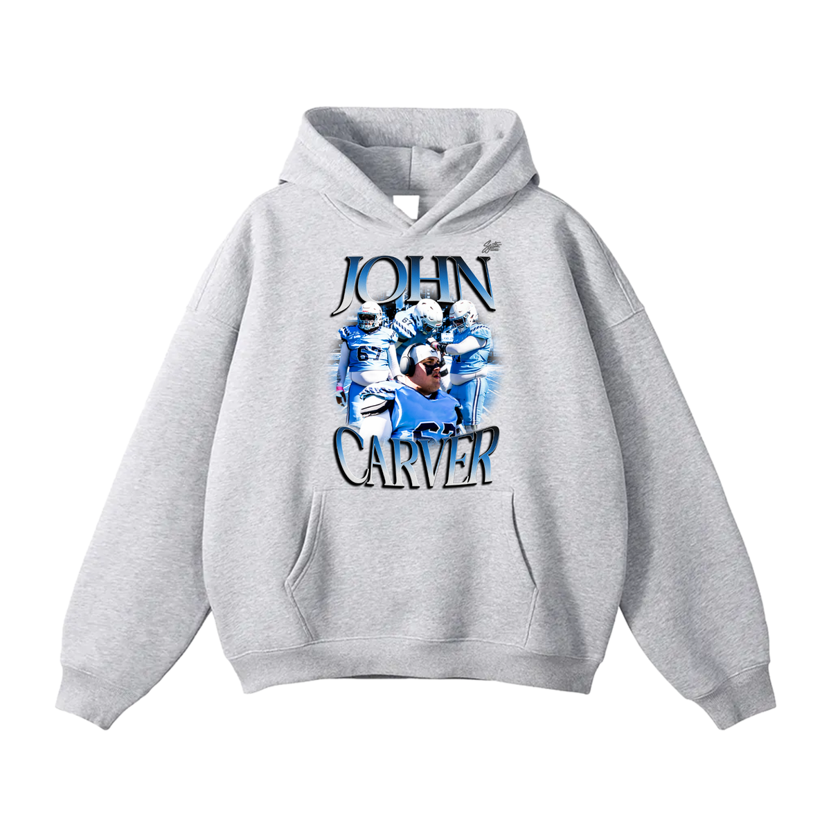 John Carver Oversize Fleeced Hoodie