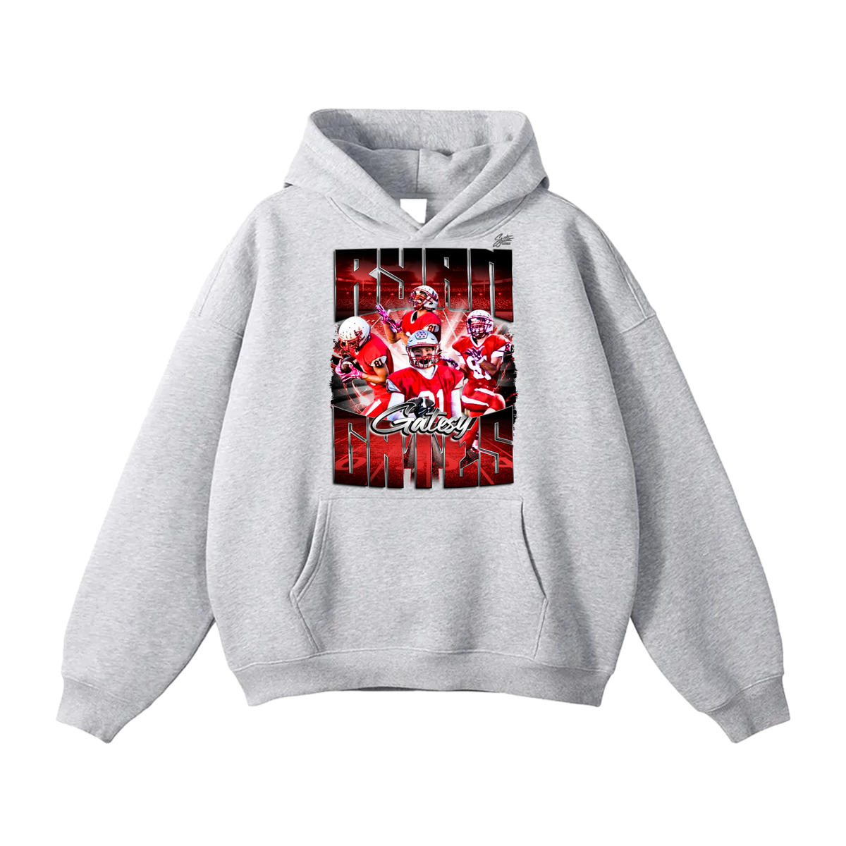 Ryan Gates Oversize Fleeced Hoodie