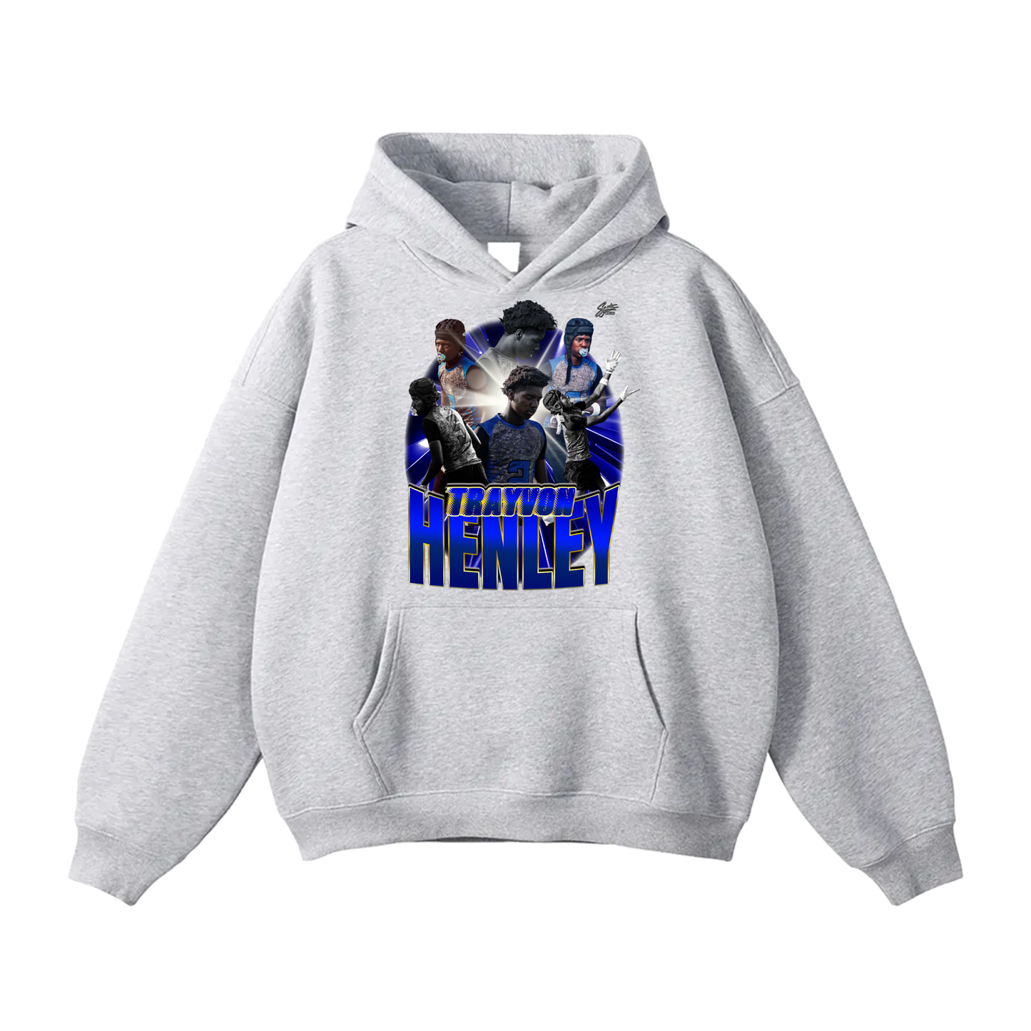 Trayvon Henley Oversize Fleeced Hoodie