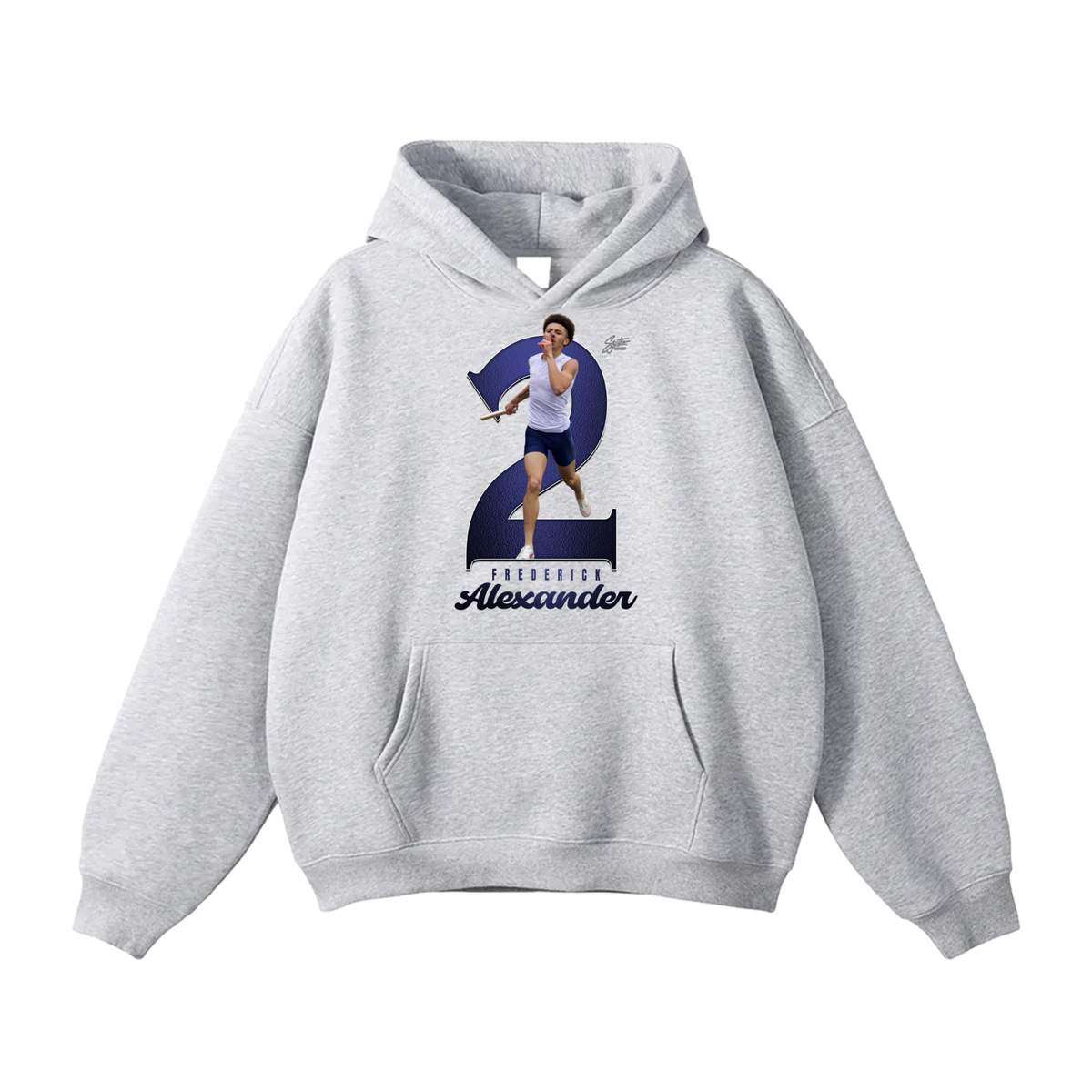 Frederick Alexander Oversize Fleeced Hoodie