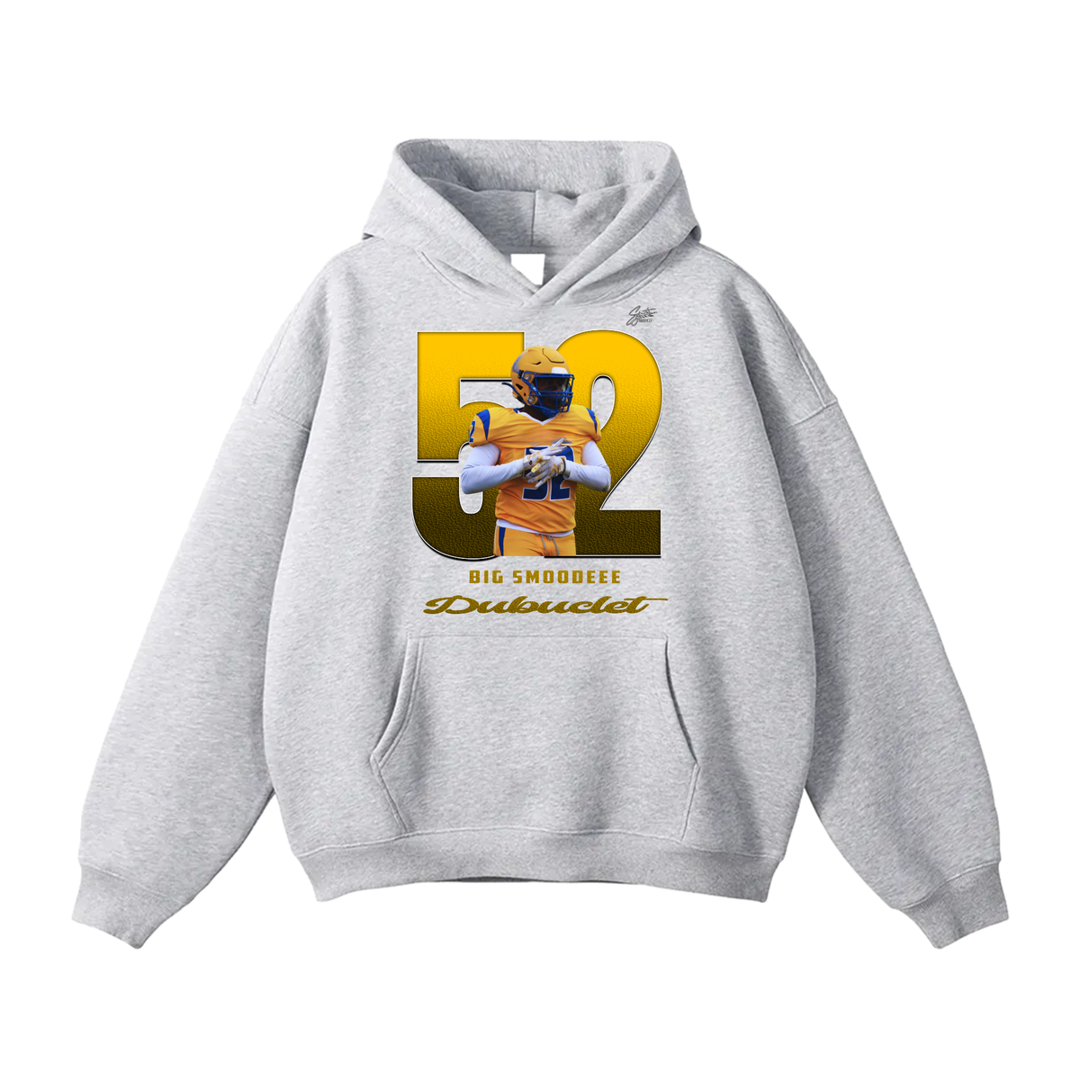 Big Smoodeee Dubuclet Oversize Fleeced Hoodie