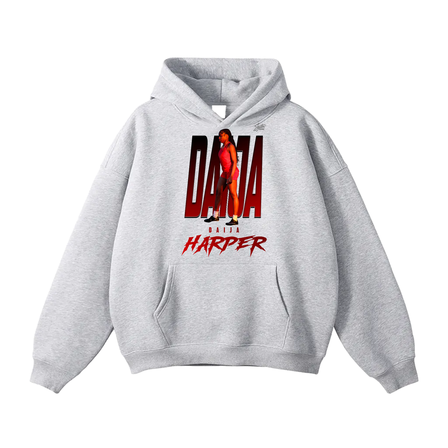 Daija Harper Oversize Fleeced Hoodie