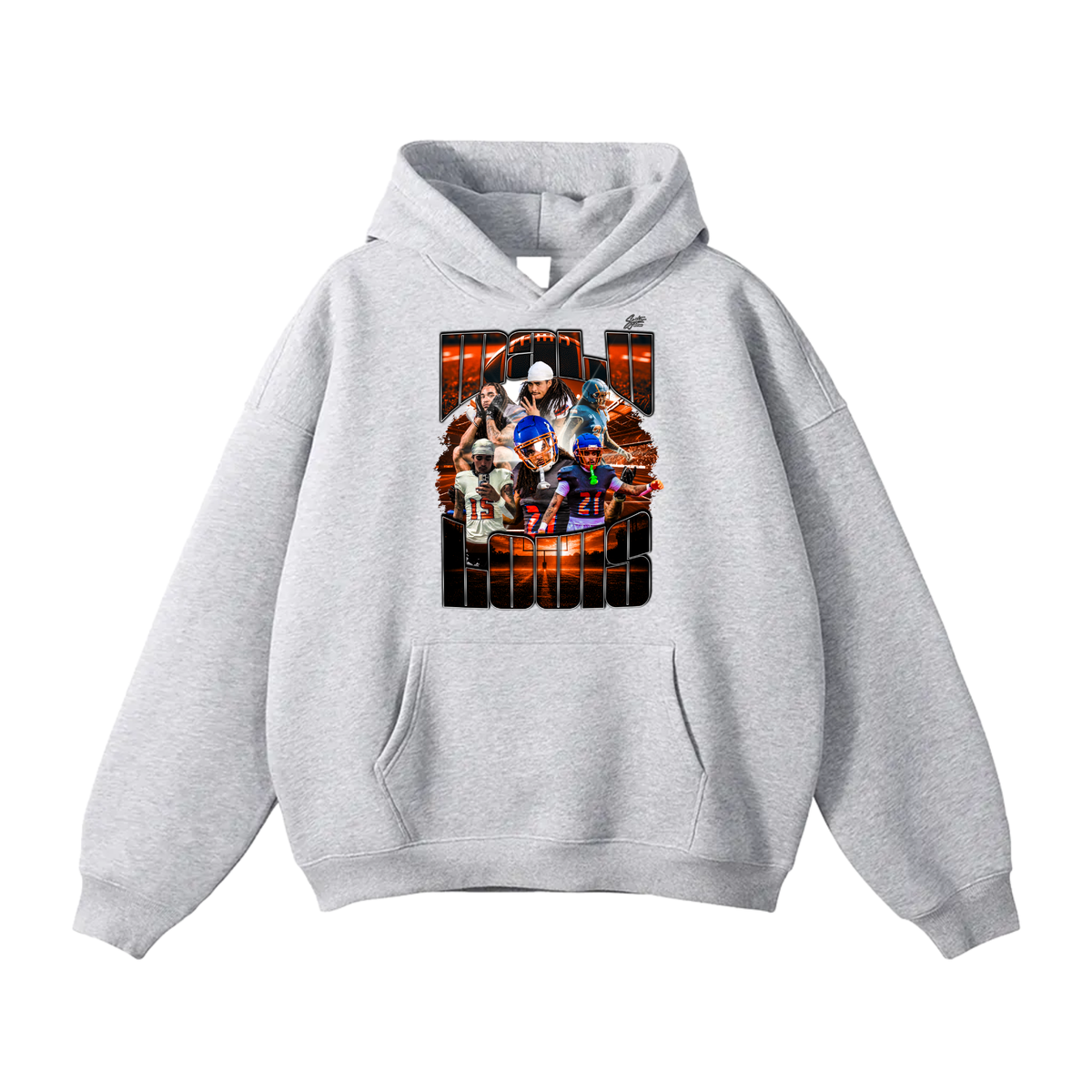 Jaiden Louis Oversize Fleeced Hoodie