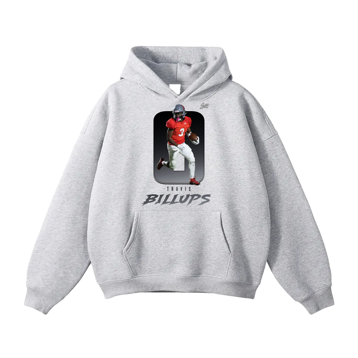 Travis Billups Oversize Fleeced Hoodie