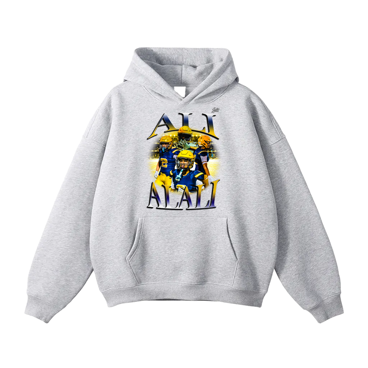 Ali Alali Oversize Fleeced Hoodie