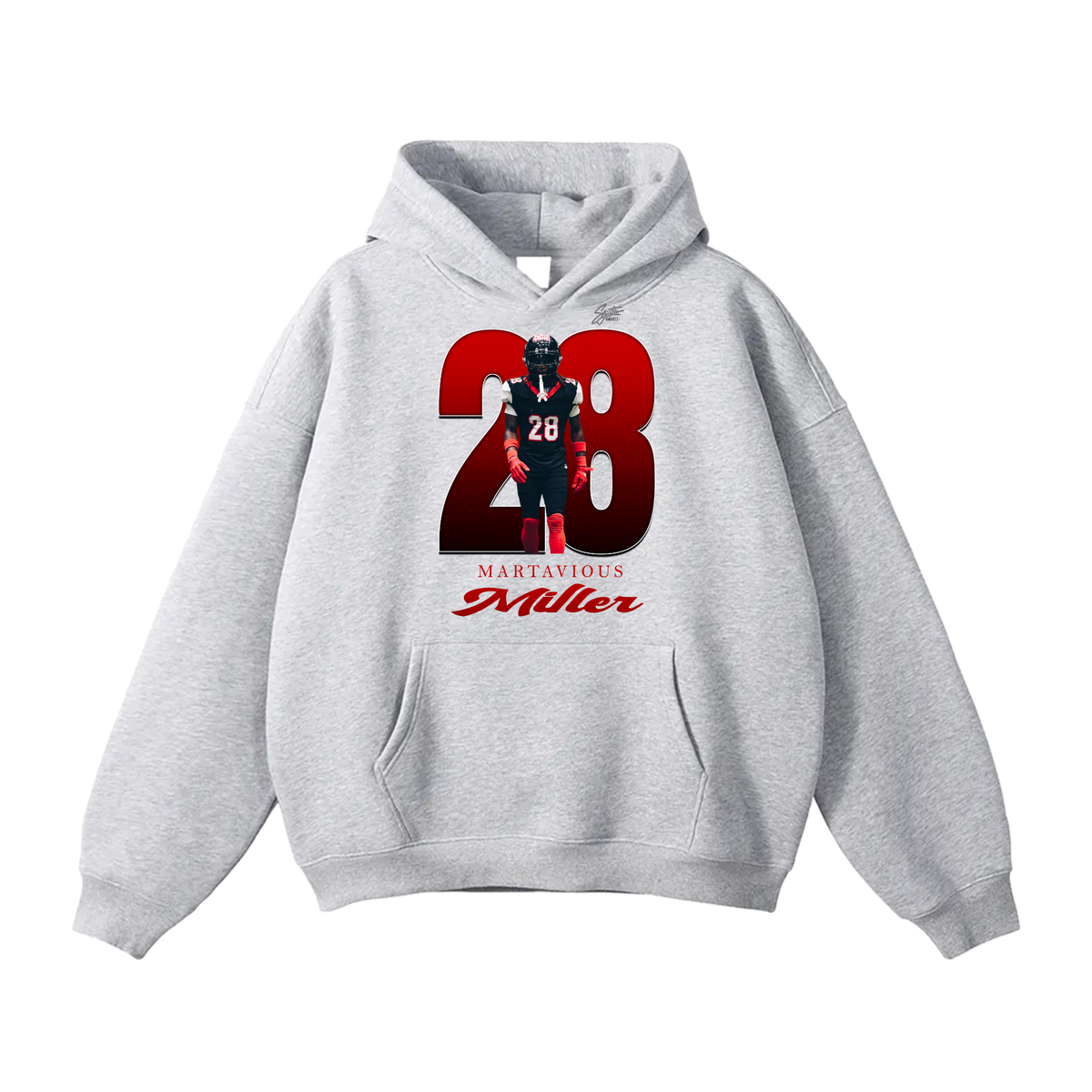 Martavious Miller Oversize Fleeced Hoodie