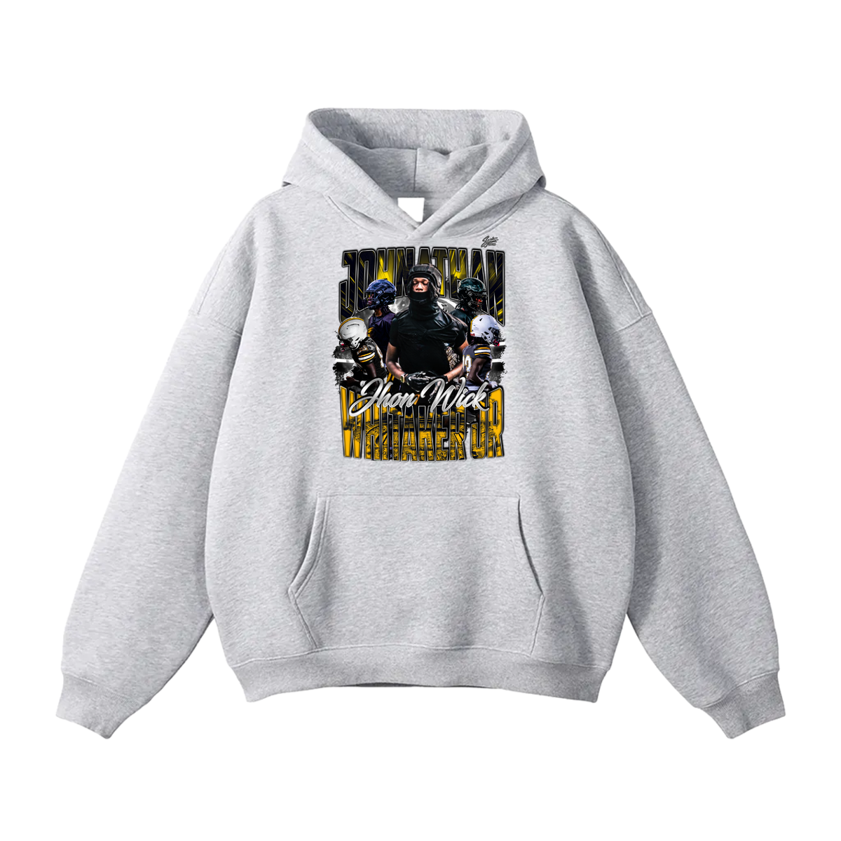 Johnathan Whitaker jr Oversize Fleeced Hoodie