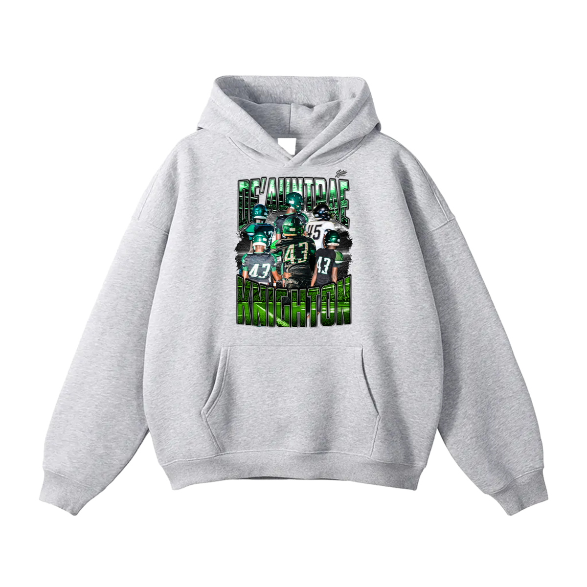 Dextin Washington Oversize Fleeced Hoodie