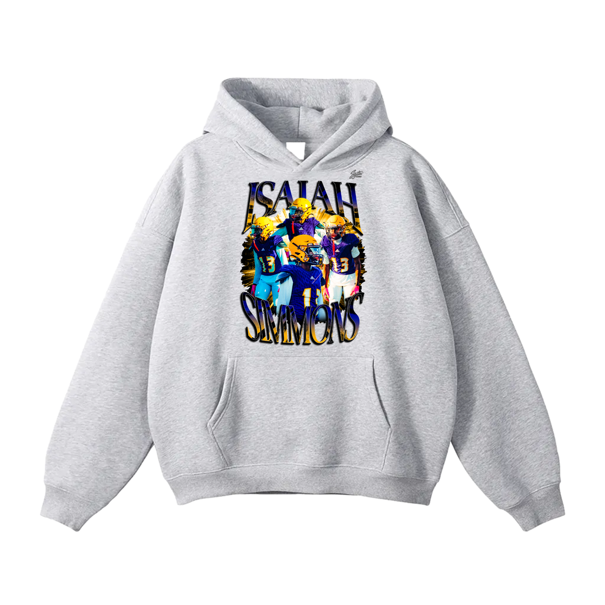 Isaiah Simmons Oversize Fleeced Hoodie