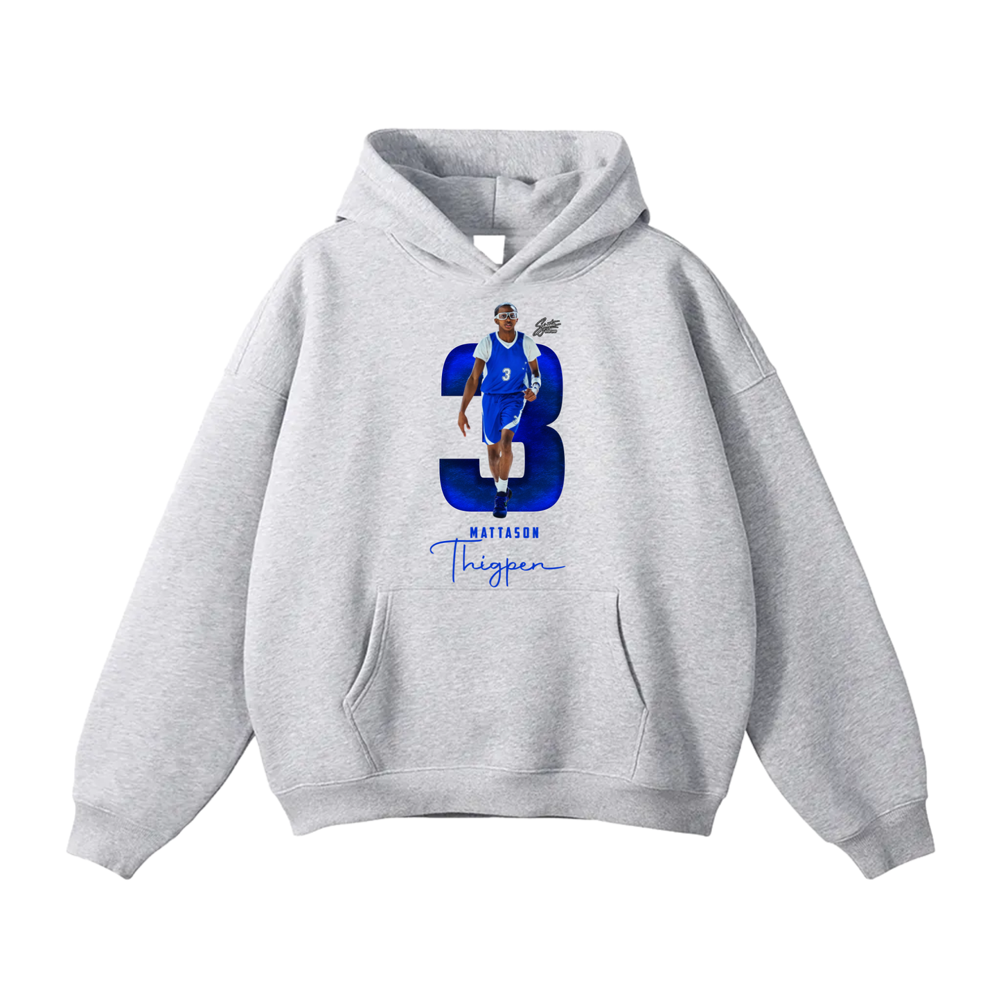 Mattason Thigpen Oversize Fleeced Hoodie