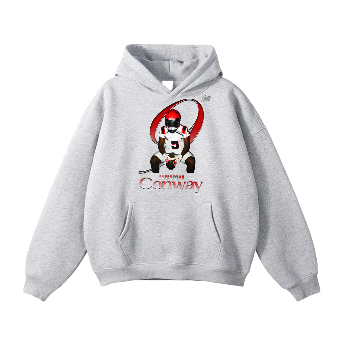 Jaderiyian Conway Oversize Fleeced Hoodie