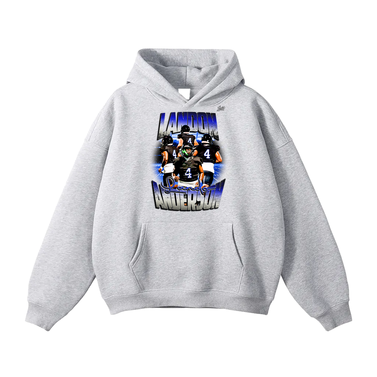 Landon Anderson Oversize Fleeced Hoodie