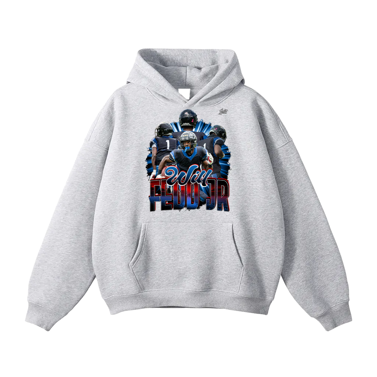Will Fedd Jr Oversize Fleeced Hoodie