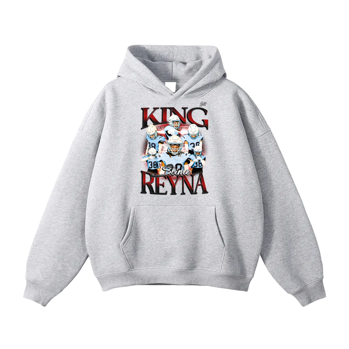 King Reyna Oversize Fleeced Hoodie