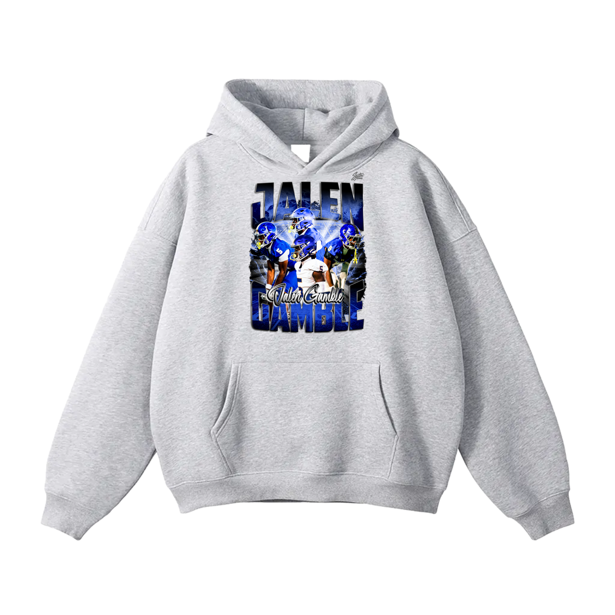 Jalen gamble Oversize Fleeced Hoodie